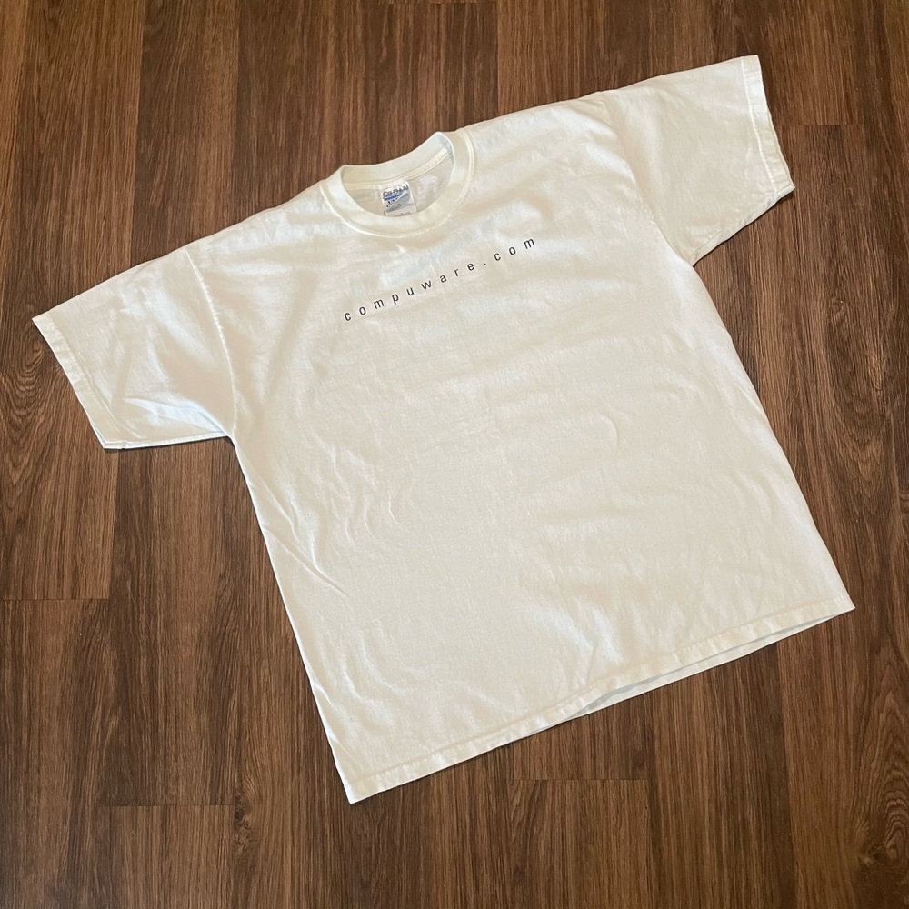 Vintage 90s Compuware E-Commerce Internet T-shirt